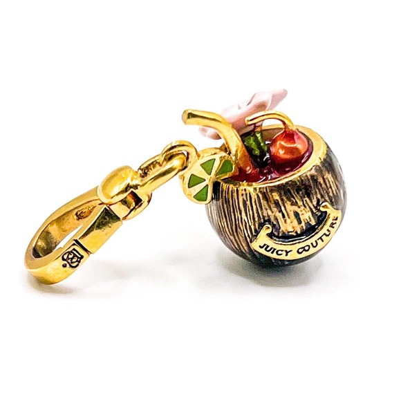 Juicy Couture Jewelry - Vintage Juicy Couture Charm Tropical Coconut Drink